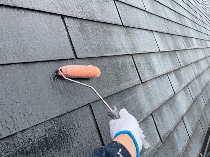 屋根塗装作業